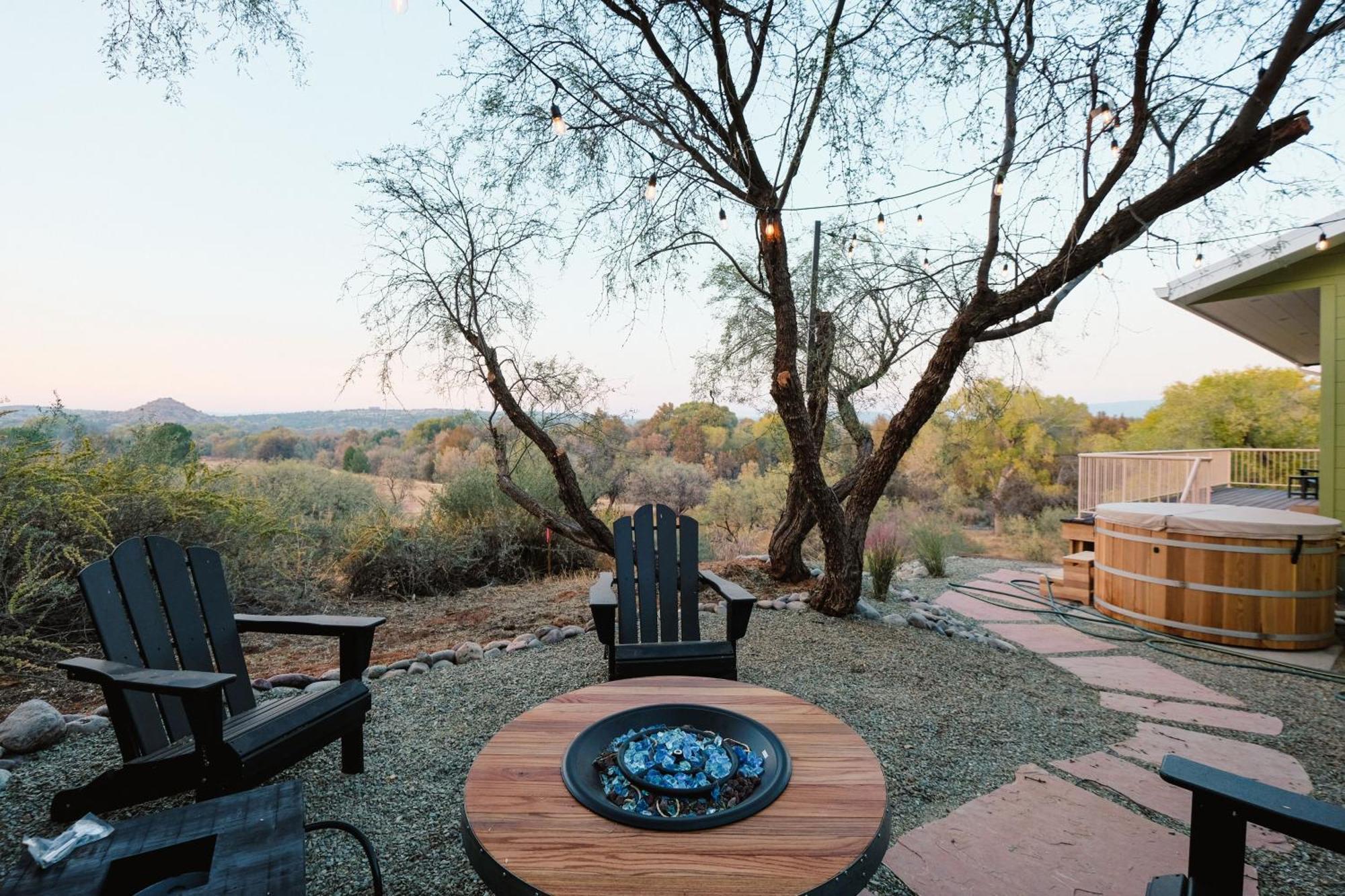 Tu'Nlii House Creekfront Hot Tub Fire Pit Villa Cornville Eksteriør bilde